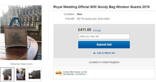 Bên trong túi quà cưới của Hoàng tử Harry và Công nương Meghan có gì đặc biệt mà người phụ nữ rao bán trên ebay với giá hơn 650 triệu đồng - Ảnh 8.