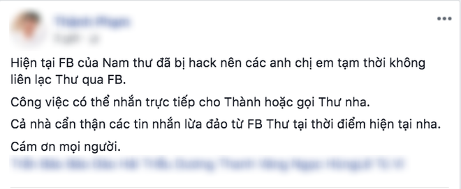 Đặng Thu Thảo, Khả Ngân, Nam Thư... đồng loạt bị hacker tấn công Facebook dù đã nhận “tick xanh” - Ảnh 3.