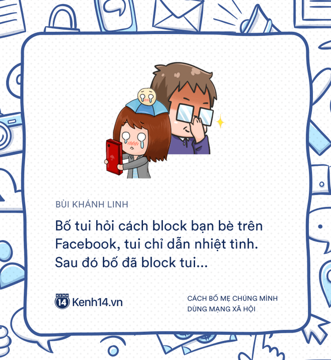 Khi bố mẹ dùng mạng xã hội: Hăng hái đăng ảnh dìm hàng, thẳng tay block con cái không chút nhân nhượng! - Ảnh 1.