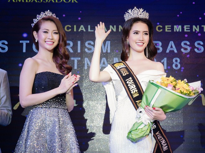 Top 5 Hoa hậu Việt Nam Phan Thị Mơ bất ngờ thi Hoa hậu đại sứ du lịch thế giới 2018 - Ảnh 1.