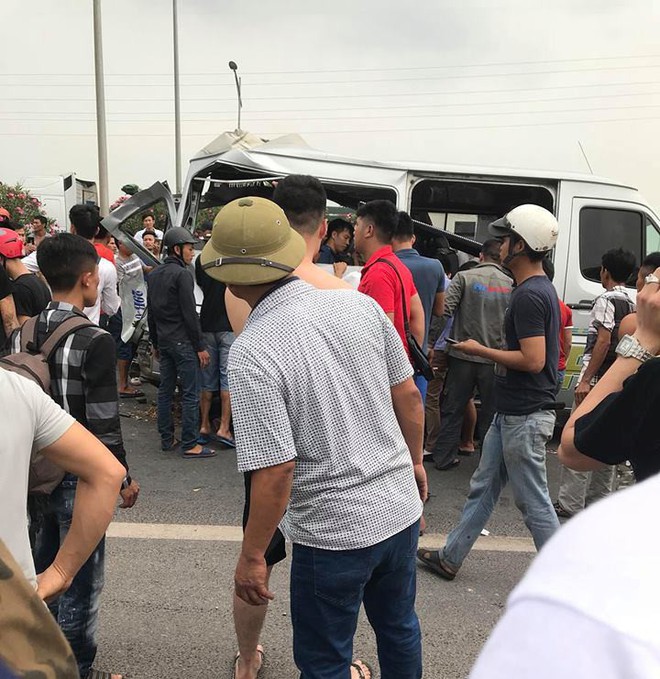 Tai nạn thảm khốc trên cao tốc Hà Nội - Bắc Giang: 2 người chết, 6 người nhập viện - Ảnh 2.