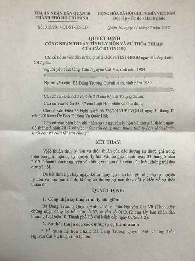 Đăng dòng trạng thái lạ, Tim tái khẳng định đã li hôn Trương Quỳnh Anh? - Ảnh 2.