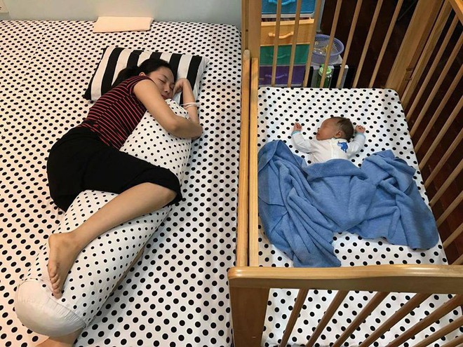 Giúp bé ngủ xuyên đêm từ 5 tuần tuổi không quá khó bằng cách này của mẹ 9x - Ảnh 2.