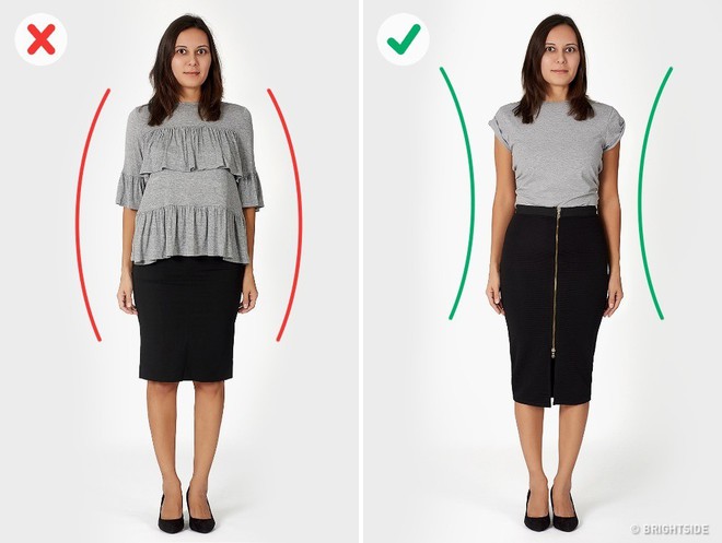 Vạch trần 6 lỗi cơ bản trong ăn mặc khiến bạn trông béo hơn - Ảnh 3.