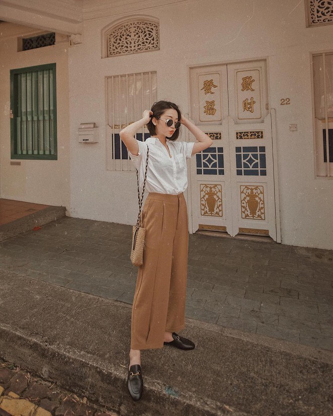 Học cách diện đồ giúp làm dịu cái nắng hè qua street style của các quý cô Châu Á - Ảnh 4.