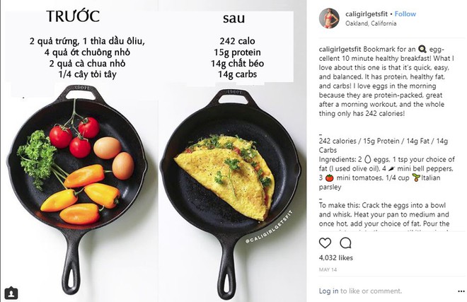 Nếu dùng mạng xã hội, bạn đừng bỏ qua thói quen ăn uống của Instagrammer nổi tiếng với hàng trăm ngàn người theo dõi này - Ảnh 3.