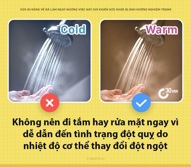 Vừa đi nắng về đã làm ngay những việc này chỉ khiến sức khỏe bị tổn hại nghiêm trọng - Ảnh 5.