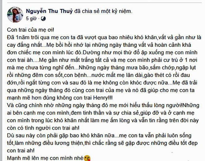 Ca sĩ Thu Thủy: Trắng tay sau ly hôn, không còn khóc được nữa - Ảnh 3. Ca sĩ Thu Thủy: Trắng tay sau ly hôn, không còn khóc được nữa - Ảnh 3.