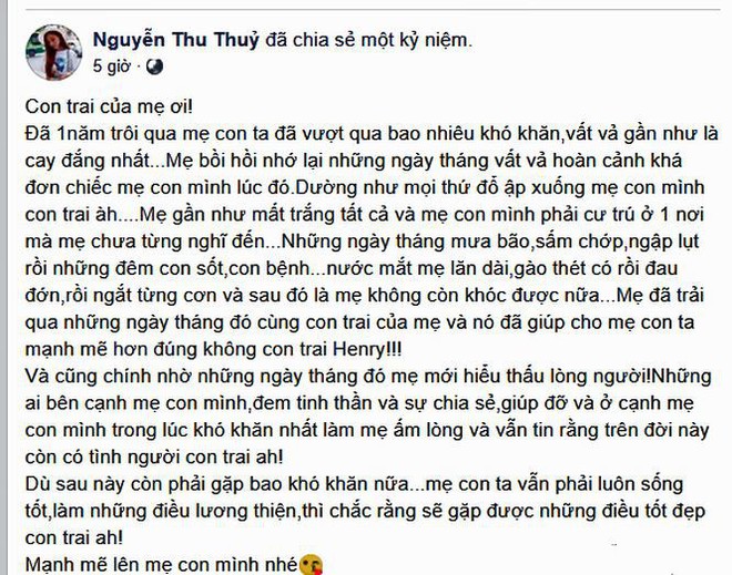 Ca sĩ Thu Thủy: Trắng tay sau ly hôn, không còn khóc được nữa - Ảnh 3.