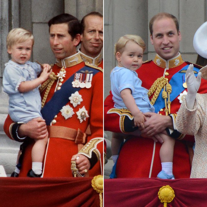 Chùm ảnh: Xem những khoảnh khắc này mới thấy Hoàng tử William và tiểu Hoàng tử George đúng là cha nào con nấy giống nhau như tạc - Ảnh 20.