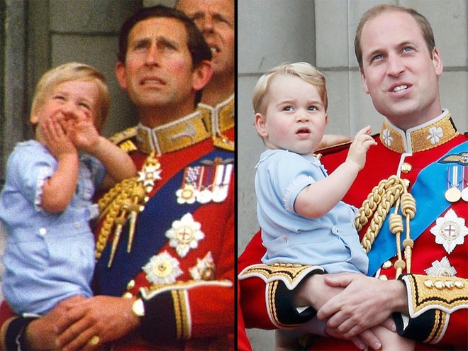 Chùm ảnh: Xem những khoảnh khắc này mới thấy Hoàng tử William và tiểu Hoàng tử George đúng là cha nào con nấy giống nhau như tạc - Ảnh 19.