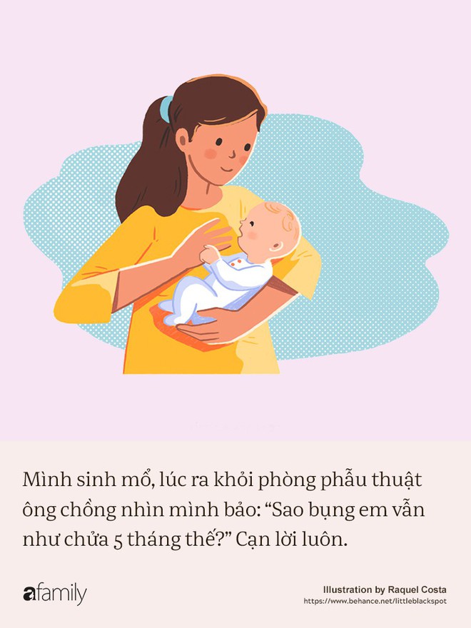 Các mẹ có nhớ sau khi ra khỏi phòng sinh, chồng các mẹ đã nói câu gì đầu tiên với các mẹ không? - Ảnh 11.