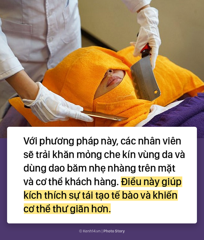 Đài Loan: Kinh dị với kiểu massage thư giãn bằng... dao băm thịt - Ảnh 4.