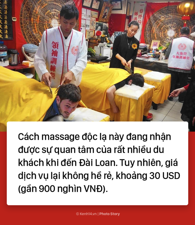 Đài Loan: Kinh dị với kiểu massage thư giãn bằng... dao băm thịt - Ảnh 6.