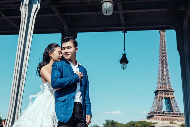 Chàng bác sỹ chi khoản tiền lớn đưa người yêu sang Pháp chụp ảnh cưới chỉ vì đó là mơ ước của em - Ảnh 3.