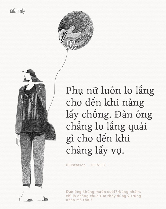 Đàn ông không muốn cưới? Đừng nhầm, chỉ là chàng chưa tìm thấy đúng ý trung nhân mà thôi! - Ảnh 2.