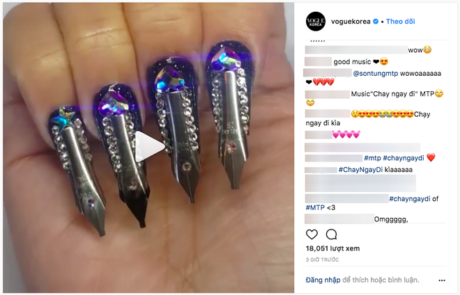 Chạy ngay đi của Sơn Tùng M-TP bất ngờ lan tỏa trên Instagram tạp chí thời trang nổi tiếng Hàn Quốc - Ảnh 2. Chạy ngay đi của Sơn Tùng M-TP bất ngờ lan tỏa trên Instagram tạp chí thời trang nổi tiếng Hàn Quốc - Ảnh 2.