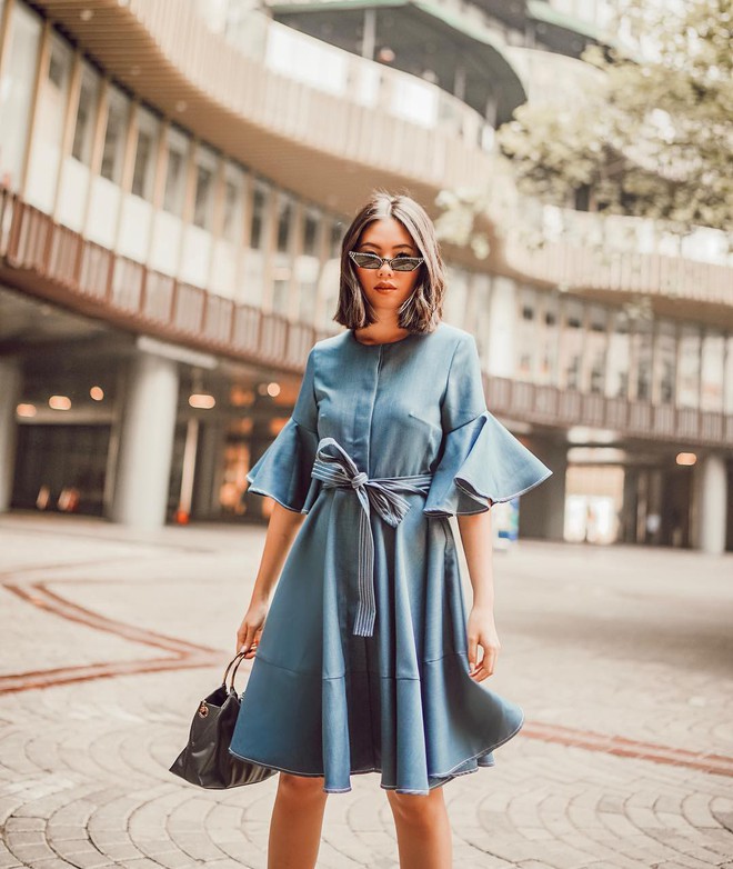 Street style diện toàn màu nền nã ngắm mãi không chán của các quý cô Châu Á - Ảnh 2.