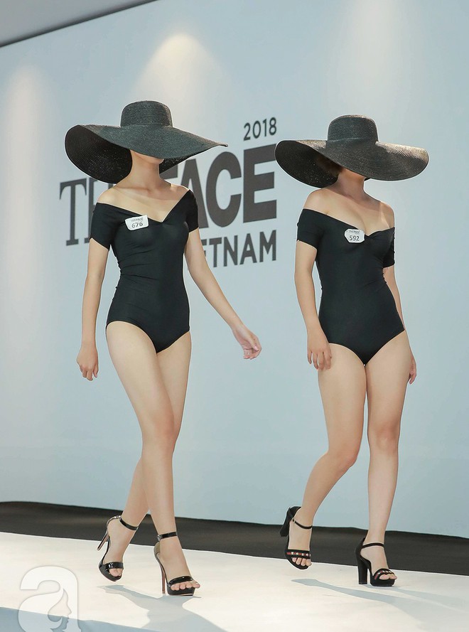 Dàn thí sinh nữ The Face 2018 miền Bắc khoe dáng trong phần thi hình thể - Ảnh 3.