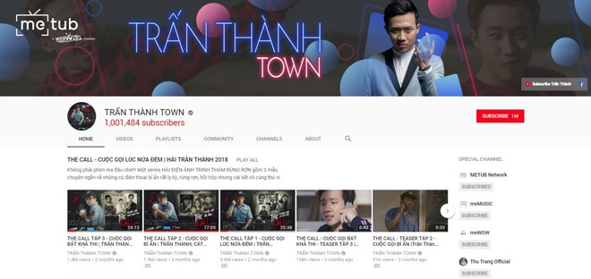 Trấn Thành trở thành nghệ sĩ hài đầu tiên của Việt Nam đạt nút vàng Youtube - Ảnh 1.