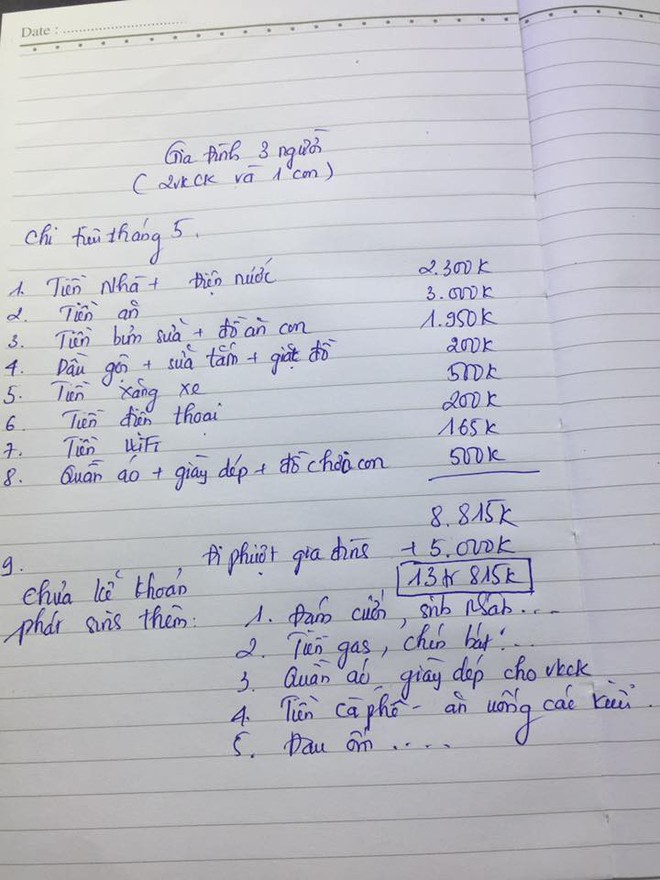 Nhà 3 người, không nợ nần vay mượn nhưng 1 tháng tiêu hết 15 triệu, mẹ bỉm sữa đau đầu vì không tiết kiệm được - Ảnh 1.