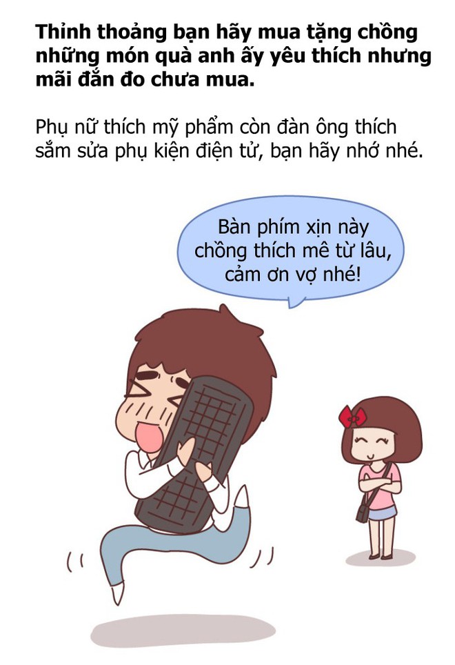 Truyện tranh: Tuyệt chiêu bách chiến bách thắng chị em nên biết để khiến chồng yêu say đắm - Ảnh 5.