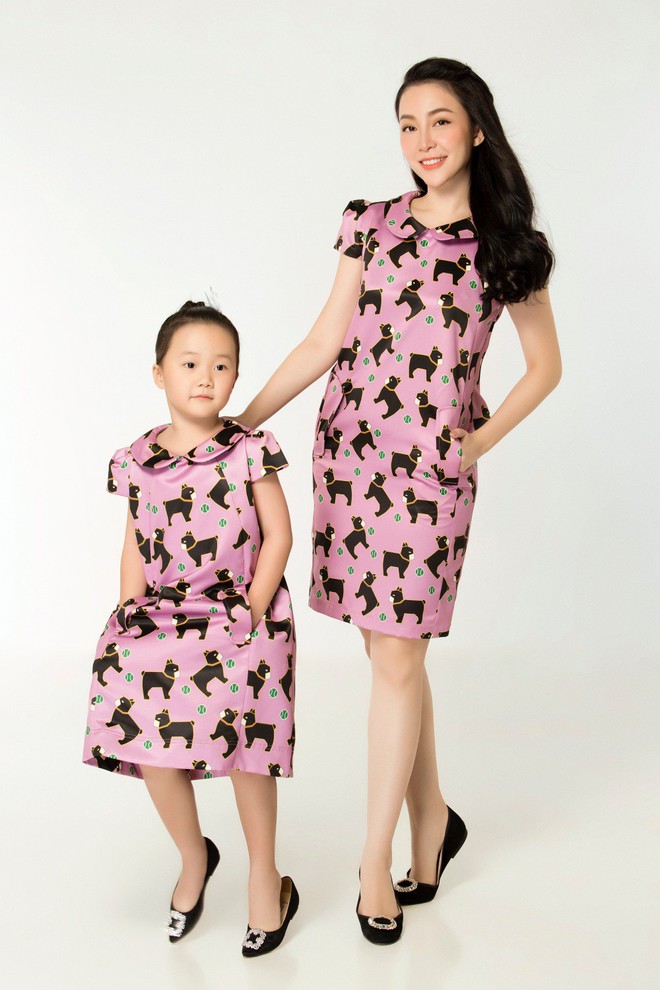 Con gái Luna xinh đẹp hơn cả mẹ Linh Nga khi cùng diện đầm đôi giống nhau - Ảnh 8. Con gái Luna xinh đẹp hơn cả mẹ Linh Nga khi cùng diện đầm đôi giống nhau - Ảnh 8.