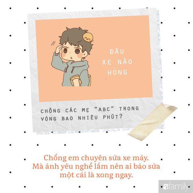 Hãy khai thật đi nào, chồng các mẹ “abc” được bao nhiêu phút? - Ảnh 9.