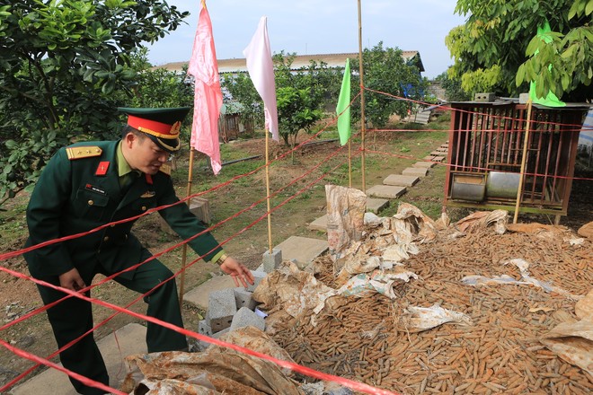 Vụ phát hiện đạn trong nhà dân ở Hưng Yên: Mới được thu gom 2 tháng gần đây - Ảnh 6.