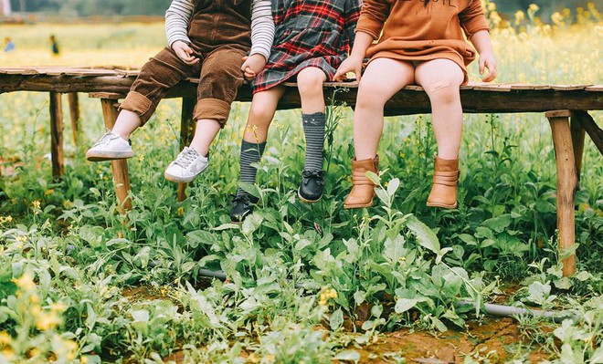 Bộ ba bạn thân Mầm - Mũm - Mon xuất hiện siêu yêu trong bộ ảnh chụp trên cánh đồng hoa cải - Ảnh 15.