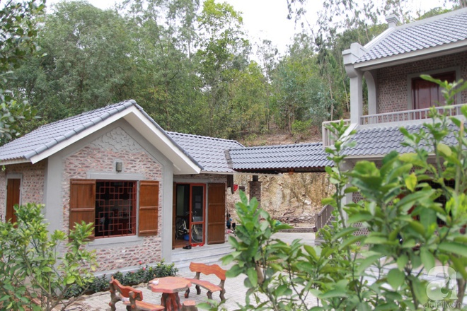Ngôi nhà vườn hoài cổ với mái nhuốm màu thời gian bình yên giữa núi đồi Bắc Ninh - Ảnh 5.