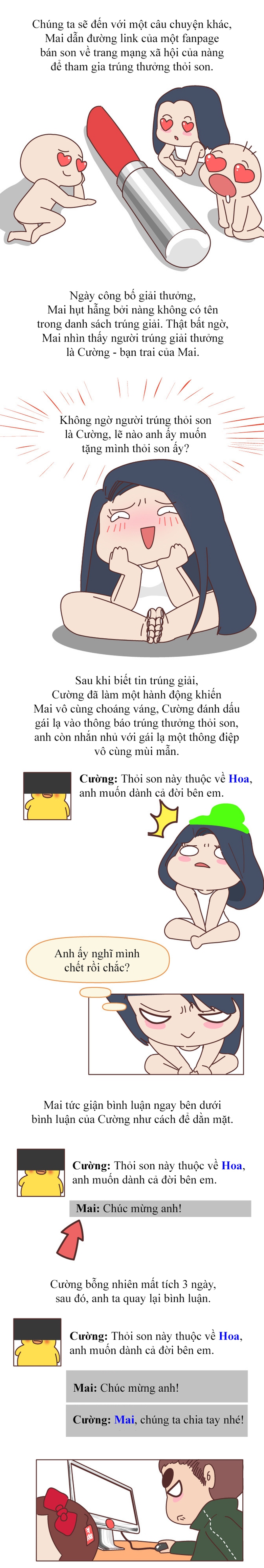 Truyện tranh: Đừng nói MXH là ảo, nhiều khi nó ại là công cụ giúp nhìn rõ nhất lòng dạ người ấy - Ảnh 3.