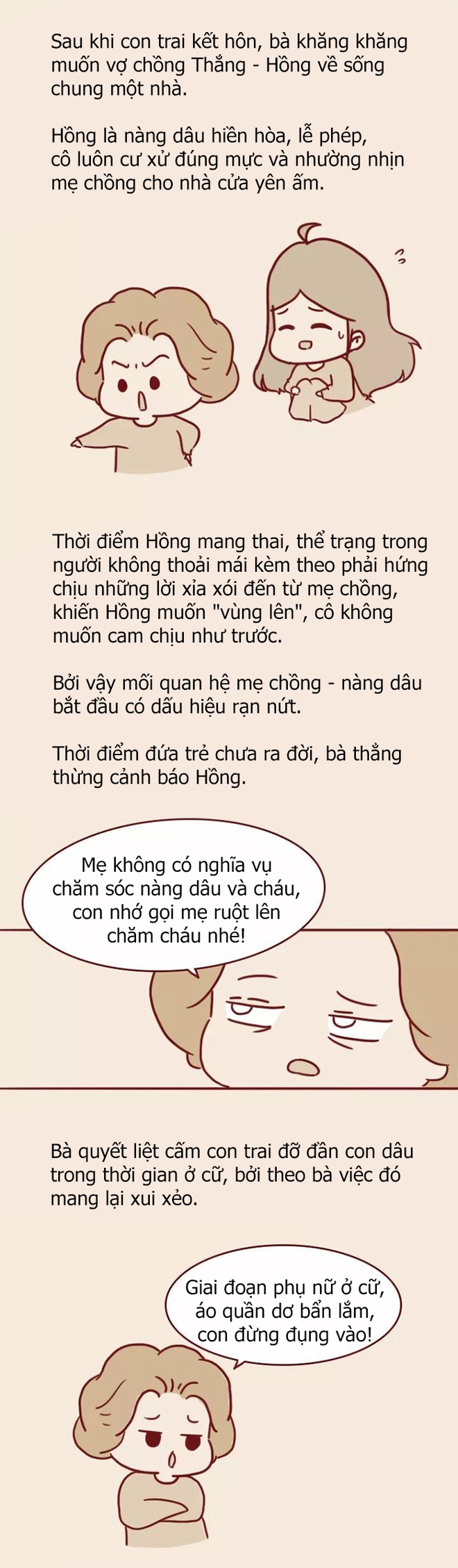 Truyện tranh: Quan hệ mẹ chồng - nàng dâu muốn tốt nhất định phải được vun vén ngay từ những ngày đầu - Ảnh 2.