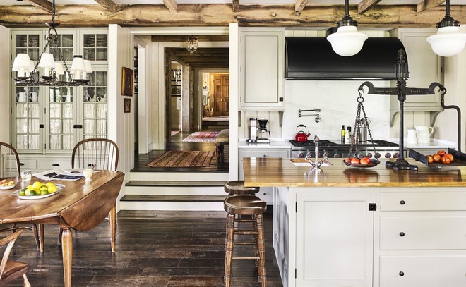 Những căn bếp décor theo phong cách Rustic đẹp hút hồn dành cho những ai yêu gam màu dung dị - Ảnh 1.