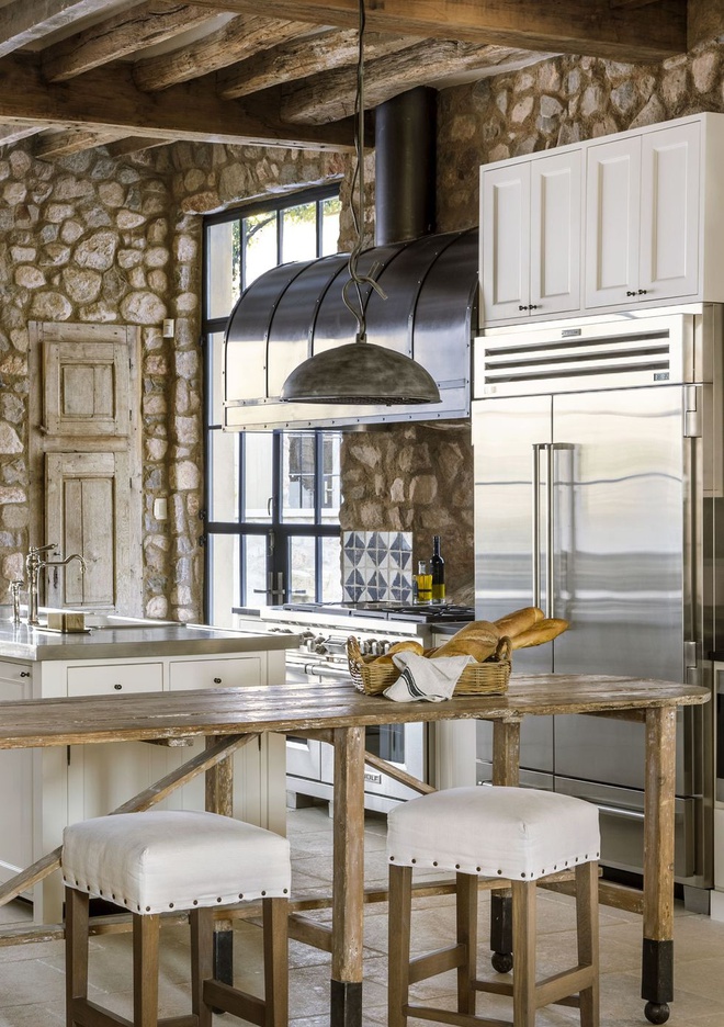 Những căn bếp décor theo phong cách Rustic đẹp hút hồn dành cho những ai yêu gam màu dung dị - Ảnh 2.