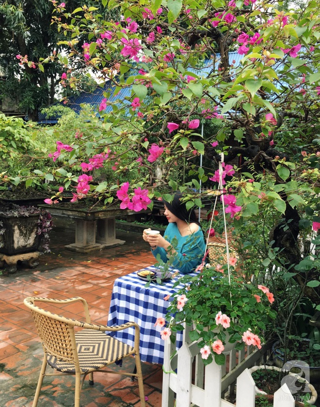 Khu vườn rộng đến nghìn mét vuông, trăm hoa đua nở ở ngoại thành Hà Nội của người phụ nữ có niềm yêu hoa đến cháy bỏng - Ảnh 18.