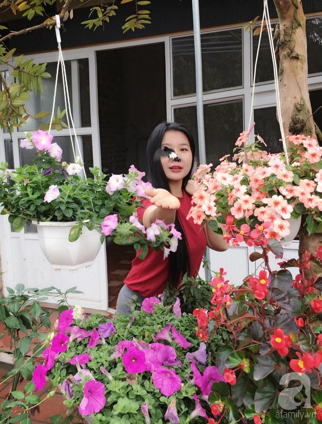 Khu vườn rộng đến nghìn mét vuông, trăm hoa đua nở ở ngoại thành Hà Nội của người phụ nữ có niềm yêu hoa đến cháy bỏng - Ảnh 20.