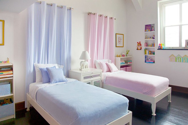 Mách bạn 5 cách thiết kế phòng ngủ chung cho các con khiến bé thích mê - Ảnh 2.