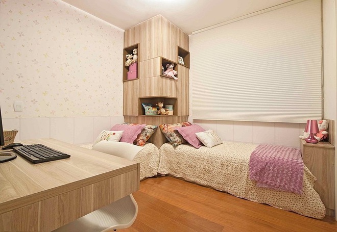 Mách bạn 5 cách thiết kế phòng ngủ chung cho các con khiến bé thích mê - Ảnh 3.