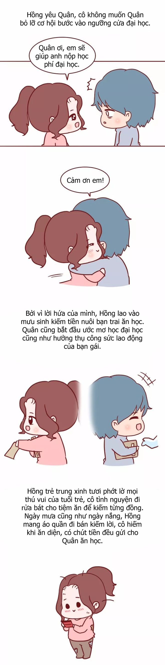 Truyện tranh: Trót yêu phải kẻ bạc tình và kết thúc xót xa cho cô gái trẻ - Ảnh 3.