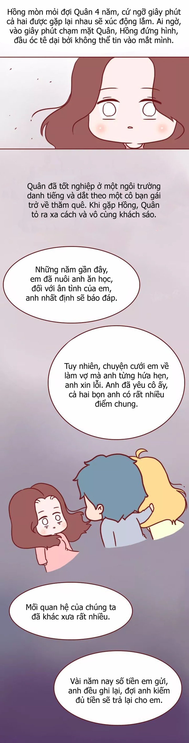 Truyện tranh: Trót yêu phải kẻ bạc tình và kết thúc xót xa cho cô gái trẻ - Ảnh 5.