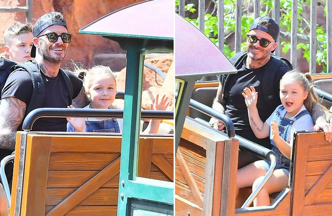 Muôn vàn biểu cảm đáng yêu của Harper trong chuyến đi chơi Disneyland với gia đình - Ảnh 6.
