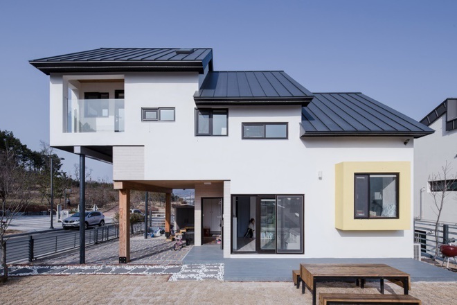 Thoát li khỏi thiết kế truyền thống của Hàn Quốc, ngôi nhà có phong cách hiện đại này khiến mọi người phải bất ngờ - Ảnh 2.