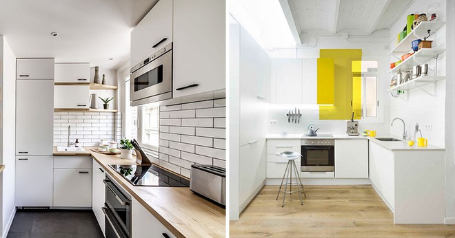 Những căn bếp nhỏ đẹp tới mức bạn sẵn sàng bỏ bếp rộng để được ở trong không gian này - Ảnh 1.
