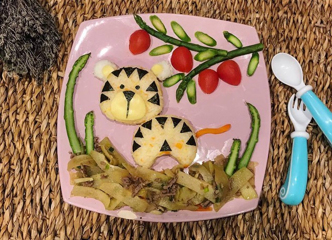 Mẹ Việt ở Pháp trang trí bữa ăn cho con chẳng khác gì những tác phẩm nghệ thuật đỉnh cao - Ảnh 9.