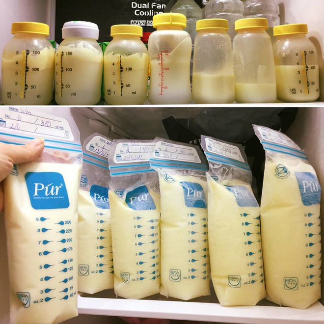 MC Khánh Ly: Nuôi 2 con bằng sữa mẹ hoàn toàn vẫn dư sữa trữ đông dù ăn rất ít - Ảnh 2.