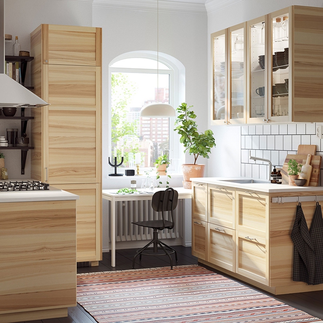 Căn bếp gia đình bình dị biết bao với sự có mặt của những món đồ nội thất bằng chất liệu gỗ mộc mạc - Ảnh 14.