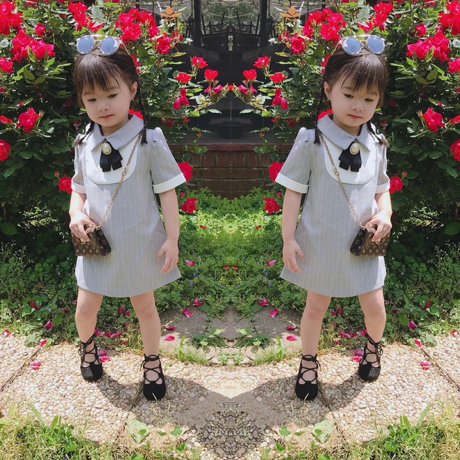 Gặp gỡ bé gái Việt mặc đẹp như fashionista khiến các mẹ trầm trồ không ngớt - Ảnh 4.