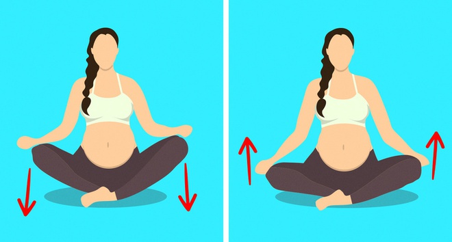8 bài tập giúp mẹ bầu thư giãn và khỏe hơn trong suốt thai kì - Ảnh 1.