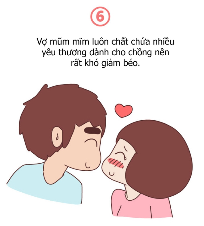 Truyện tranh: Vợ mũm mĩm khiến chồng hạnh phúc như thế này đây! - Ảnh 6.